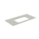 Столешница для полувстраиваемых раковин Kerama Marazzi Про Чементо KM6012G0501RP100Ir2 100 см серый светлый натуральный