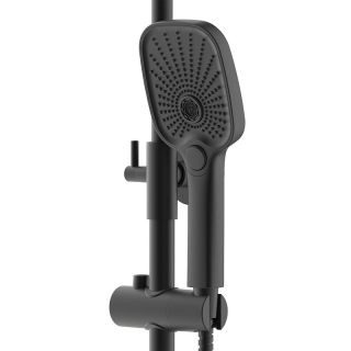 Душевая стойка Azario Escaro AZ-K2374B чёрный матовый