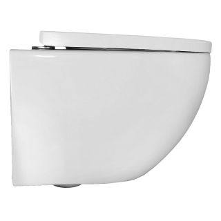 Унитаз подвесной Azario Ormi AZ-0253VD безободковый торнадо белый