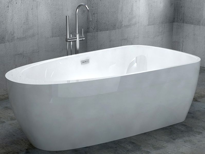 Акриловая ванна ABBER AB9210 170x90x56 Акриловая ванна ABBER AB9210 170x90x56