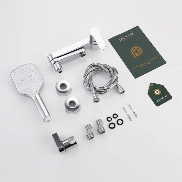 Смеситель для ванны Splenka S06.30 хром