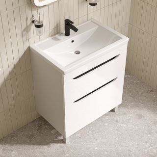 Тумба с раковиной IDDIS Рэй (Ray) RAY70WFi95K 70 см белый
