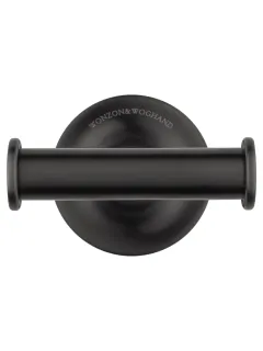 Двойной крючок Wonzon & Woghand Simple WW-6525-BGM тёмный графит