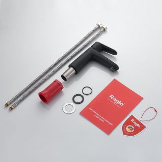 Смеситель для раковины Raglo R31.10.06 чёрный Смеситель для раковины Raglo R31.10.06 чёрный