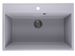 Кухонная мойка Ulgran Quartz Forte 760-05 бетон Кухонная мойка Ulgran Quartz Forte 760-05 бетон