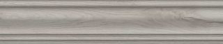 Плинтус Kerama Marazzi SG7322\BTG Тровазо серый светлый матовый 39.8x8x1,55