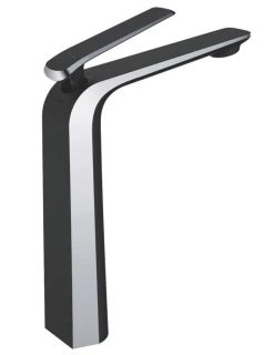 Смеситель для раковины Rose R1311H чёрный матовый Смеситель для раковины Rose R1311H чёрный матовый