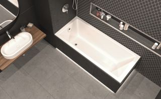 Акриловая ванна Whitecross Wave Slim 0111.170070.100 170x70см белый глянец
