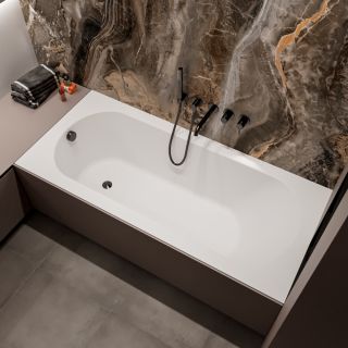 Ванна из искусственного камня Whitecross Jane 0222.175075.200 175x75 см белый матовый