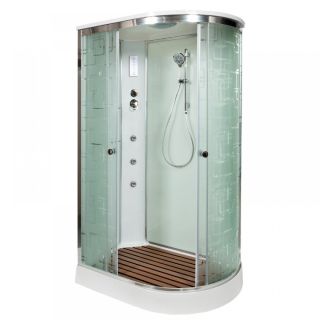 Душевая кабина Deto ЕМ1511 L с гм. и эл. 110х80х220 см Душевая кабина Deto ЕМ1511 L с гм. и эл. 110х80х220 см
