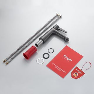 Смеситель для раковины Raglo R32.10.09 графит Смеситель для раковины Raglo R32.10.09 графит