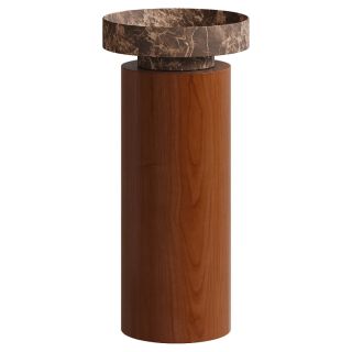 Накладная раковина с пьедесталом золото Armadi Art Sole Corian 801-ED+801-Base-Rwood Emprador/Red Wood Накладная раковина с пьедесталом золото Armadi Art Sole Corian 801-ED+801-Base-Rwood Emprador/Red Wood