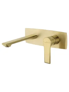 Смеситель для раковины Wonzon & Woghand Brilliant WW-88869079-BG брашированное золото