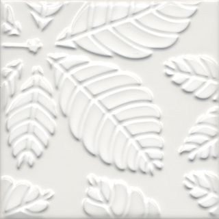 Декор Kerama Marazzi KMD2SFB001BN Агдаль 1 белый матовый структура 15x15x0,9