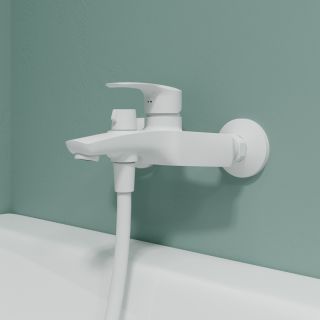 Смеситель для ванны IDDIS Рэй (Ray) RAYWT02i02WA белый матовый
