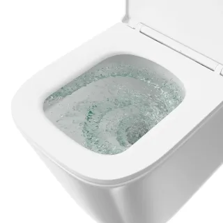 Унитаз подвесной Kerama Marazzi Кубо CU.T.wc.02 безободковый белый