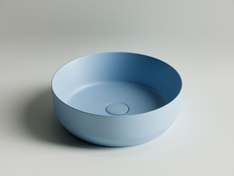 Раковина Ceramica Nova Element CN6022ML 39см голубой матовый Раковина Ceramica Nova Element CN6022ML 39см голубой матовый