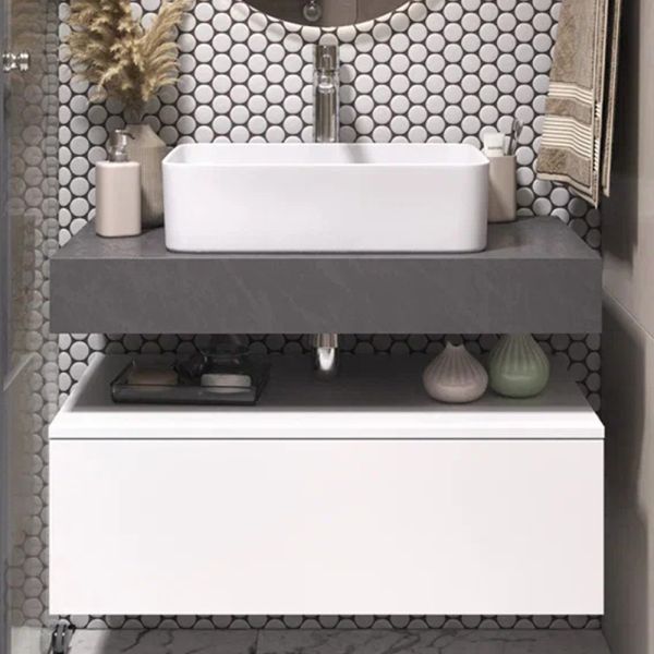 Столешница Velvex Unit 120, белый мрамор