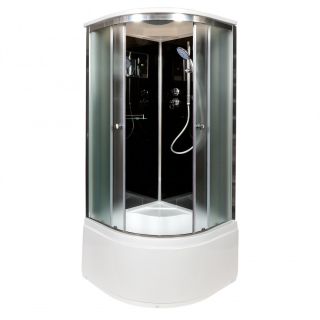 Душевая кабина Deto B10S BLACK 100х100х220 см Душевая кабина Deto B10S BLACK 100х100х220 см