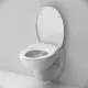 Унитаз подвесной Am.pm Sense CCM741700 с механической крышкой-биде Clean Care