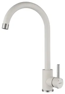 Смеситель для кухни GranFest  URBAN Z-5410 белый Смеситель для кухни GranFest  URBAN Z-5410 белый
