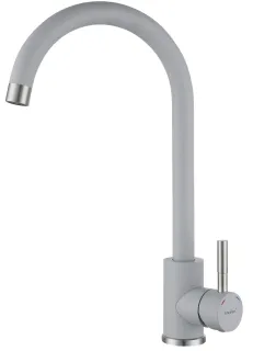 Смеситель для кухни GranFest  URBAN Z-5410 серый Смеситель для кухни GranFest  URBAN Z-5410 серый