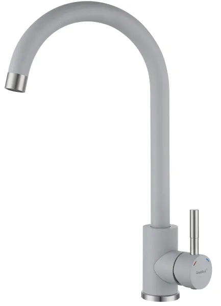 Смеситель для кухни GranFest  URBAN Z-5410 серый