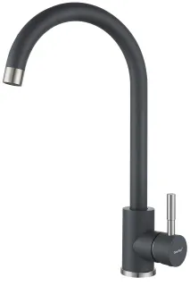 Смеситель для кухни GranFest  URBAN Z-5410 темно-серый Смеситель для кухни GranFest  URBAN Z-5410 темно-серый