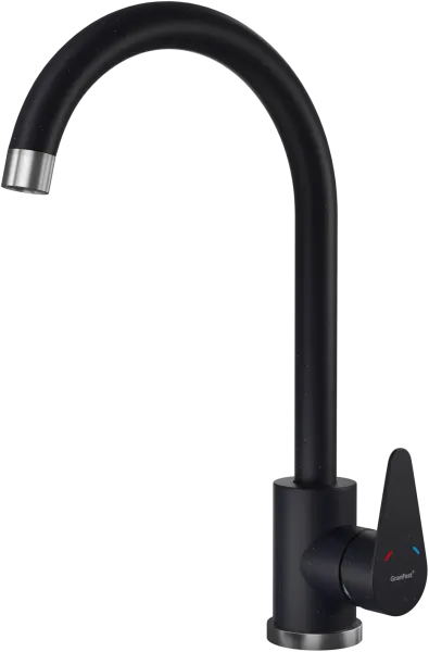 Смеситель для кухни GranFest  URBAN Z-5412 черный