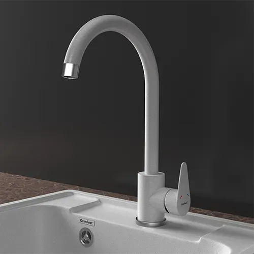 Смеситель для кухни GranFest  URBAN Z-5412 серый