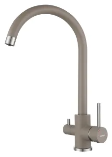 Смеситель для кухни GranFest  URBAN Z-5420 песочный Смеситель для кухни GranFest  URBAN Z-5420 песочный