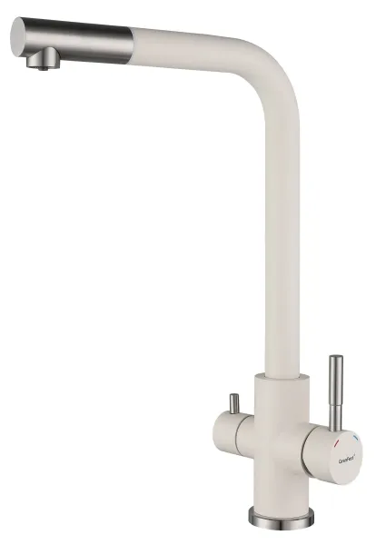 Смеситель для кухни GranFest URBAN Z-5421 белый