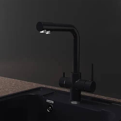 Смеситель для кухни GranFest  URBAN Z-5423 черный