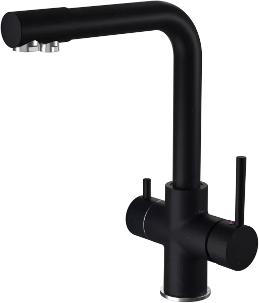 Смеситель для кухни GranFest  URBAN Z-5423 черный
