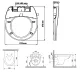 Унитаз подвесной Am.pm Sense CCM741700 с механической крышкой-биде Clean Care