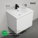Тумба с раковиной IDDIS Билд (Bild) BIL60W0i95K 60 см белый матовый