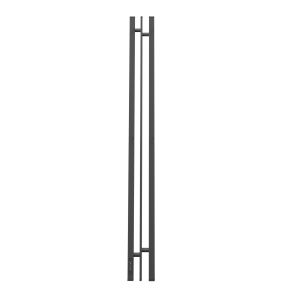 Полотенцесушитель электрический Point Фрея PN20712GB П2 100x1200 диммер слева графит блеск