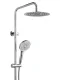 Душевая стойка Wonzon & Woghand Solo WW-739032-CR хром