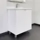 Тумба под раковину Comforty Лима-70 00-00004892 напольная белый матовый