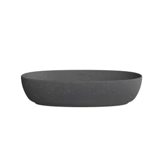 Раковина Kerama Marazzi Плаза KMPLWb60MBlSt0 60 см чёрный камень