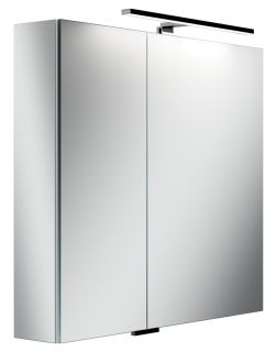 Зеркальный шкаф с подсветкой Sancos Hilton Z800 80см белый Зеркальный шкаф с подсветкой Sancos Hilton Z800 80см белый