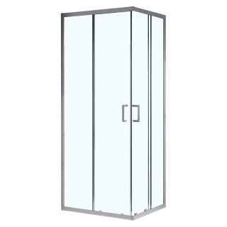 Душевой уголок Azario Vienna AZ-R36-100-MGR-CL 100x100 см профиль графит матовый стекло прозрачное