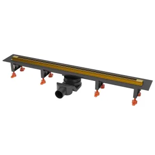 Душевой трап Roxenbath Razor Gold 910100GB 80 см золото