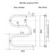 Полотенцесушитель водяной Indigo M MW50-40 3/4 50x40 см хром