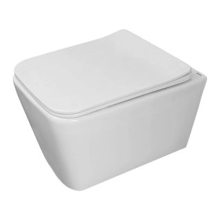 Унитаз подвесной Azario Dezi AZ-W05-SW безободковый торнадо белый