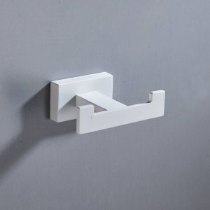 Крючок для ванной комнаты двойной Shevanik SG5621C белый