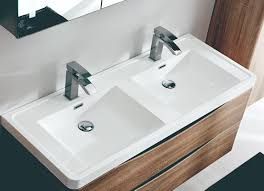 Раковина BelBagno двойная из искусственного мрамора 120см EA-1200-2-LVB