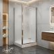 Душевая кабина Ceruttispa Белла (Bella) 90F 90x90 см профиль хром стекло матовое