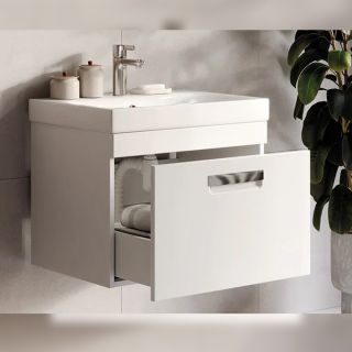 Тумба под раковину подвесная Velvex Estea tp.EST.MOD.60.1Y, 60 см Тумба под раковину подвесная Velvex Estea tp.EST.MOD.60.1Y, 60 см
