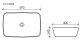 Раковина Ceramica Nova Form CN2003 59см белый Раковина Ceramica Nova Form CN2003 59см белый